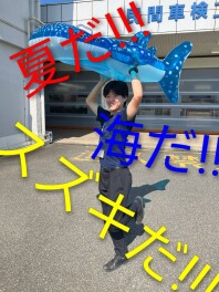 夏だ！海だ！！スズキだ！！！週末、祝日はぜひスズキアリーナ豊岡へ！