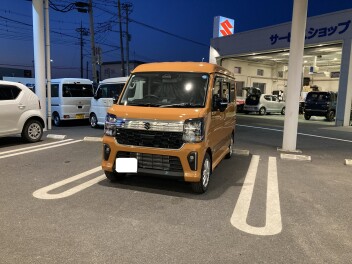 エブリイワゴンをご納車させて頂きました☆彡