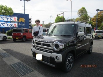 O様　ご納車おめでとうございます！