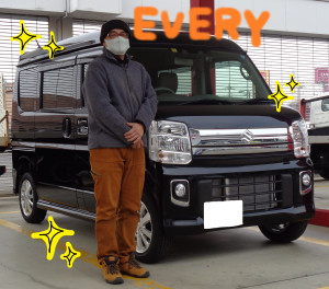エブリィワゴンのご納車おめでとうございます