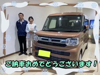 スペーシアをご納車しました！