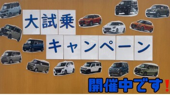 スズキ大試乗キャンペーン開催中です！