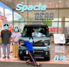 ★Ｏ様スペーシアギア御納車です★