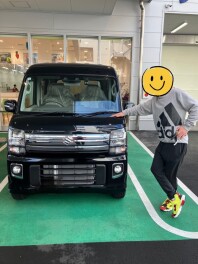 U様エブリイワゴンご納車おめでとうございます！