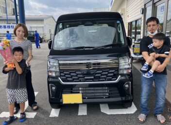 エブリイワゴンご納車ありがとうございました！！
