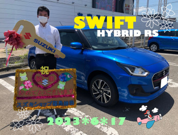スズキショップ福島鎌田　☆スイフトご納車です☆