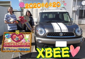 クロスビーご納車です☆
