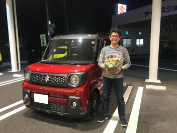スペーシアギア納車させて頂きました★