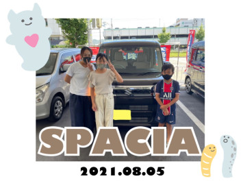 ☆M様スペーシアご納車おめでとうございます☆