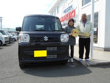 ”スペーシア”納車おめでとうございます!!