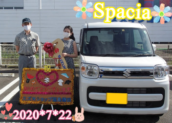 スペーシアご納車です☆