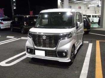 スペーシアカスタム納車させて頂きました★