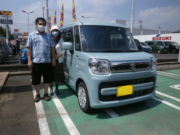 スペーシア　ご納車おめでとうございます