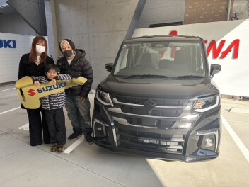 ソリオ　ご納車おめでとうございます