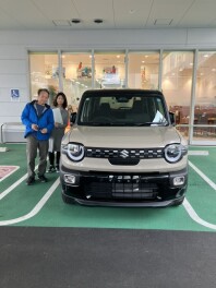 Ｏ様にクロスビーをご納車いたしました！！