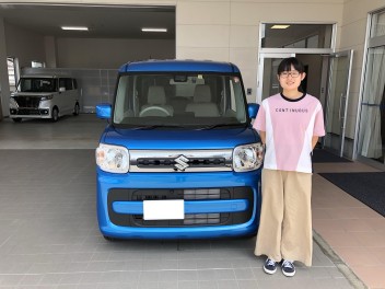 K様　スペーシア納車致しました！！