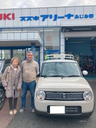 ラパンご納車おめでとうございます！