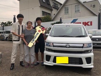 明石市Ｋ様ワゴンＲ納車式！！