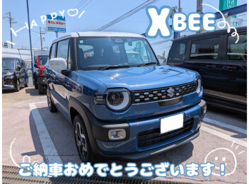 S様、クロスビーご納車おめでとうございます(^^)/
