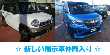 ★ 新しい展示車追加しました ★　今週末はぜひアリーナふじさわ店にお越しください！！