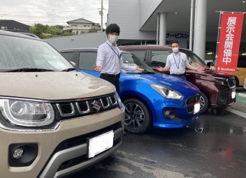 スズキ自販滋賀　夏の大商談会【スズキの日】開催中！！ジムニー、ソリオ、スイフト、イグニス、クロスビー試乗車たくさん揃ってます。