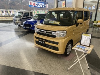 大注目車種　展示車ございます！