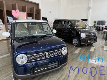 ♡ラパンモードの展示車がやってきました♡