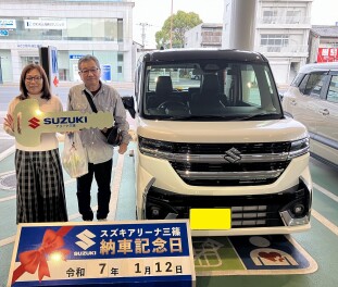 ☆★☆　Y様　スペーシアカスタムご納車です！　☆★☆