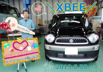 クロスビーご納車です☆