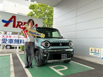 ハスラーご納車おめでとうございます！
