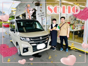 ♡♡ソリオご納車いたしました♡♡