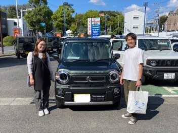 O様　ご納車おめでとうございます！
