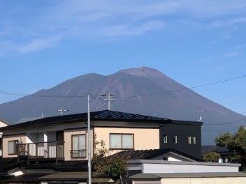 初冠雪です
