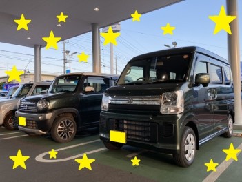 エブリイワゴンご納車です(^^)/