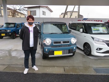 ハスラーの納車おめでとうございます!!