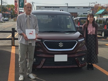 祝！ソリオバンディットご納車おめでとうございます！