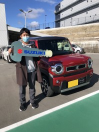 ☆☆ 祝 ☆☆　ハスラーご納車