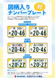 軽自動車の希望ナンバーで白色に！