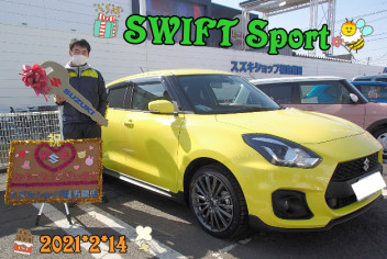 スズキショップ福島鎌田　☆SWIFT Sportご納車です☆