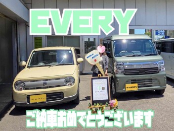 T様 エブリィご納車おめでとうございます！