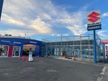 花巻営業所リニューアルオープンにむけて工事中～