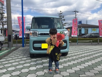 スペーシアご納車おめでとうございます！