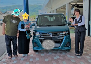 ワゴンRご納車いたしました☆彡