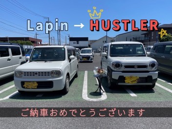 ハスラーご納車です！！