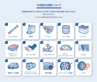 愛車無料点検まだまだ行っています！！