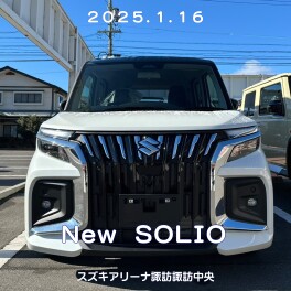 【New】ソリオ　/　パワーアップして再登場！
