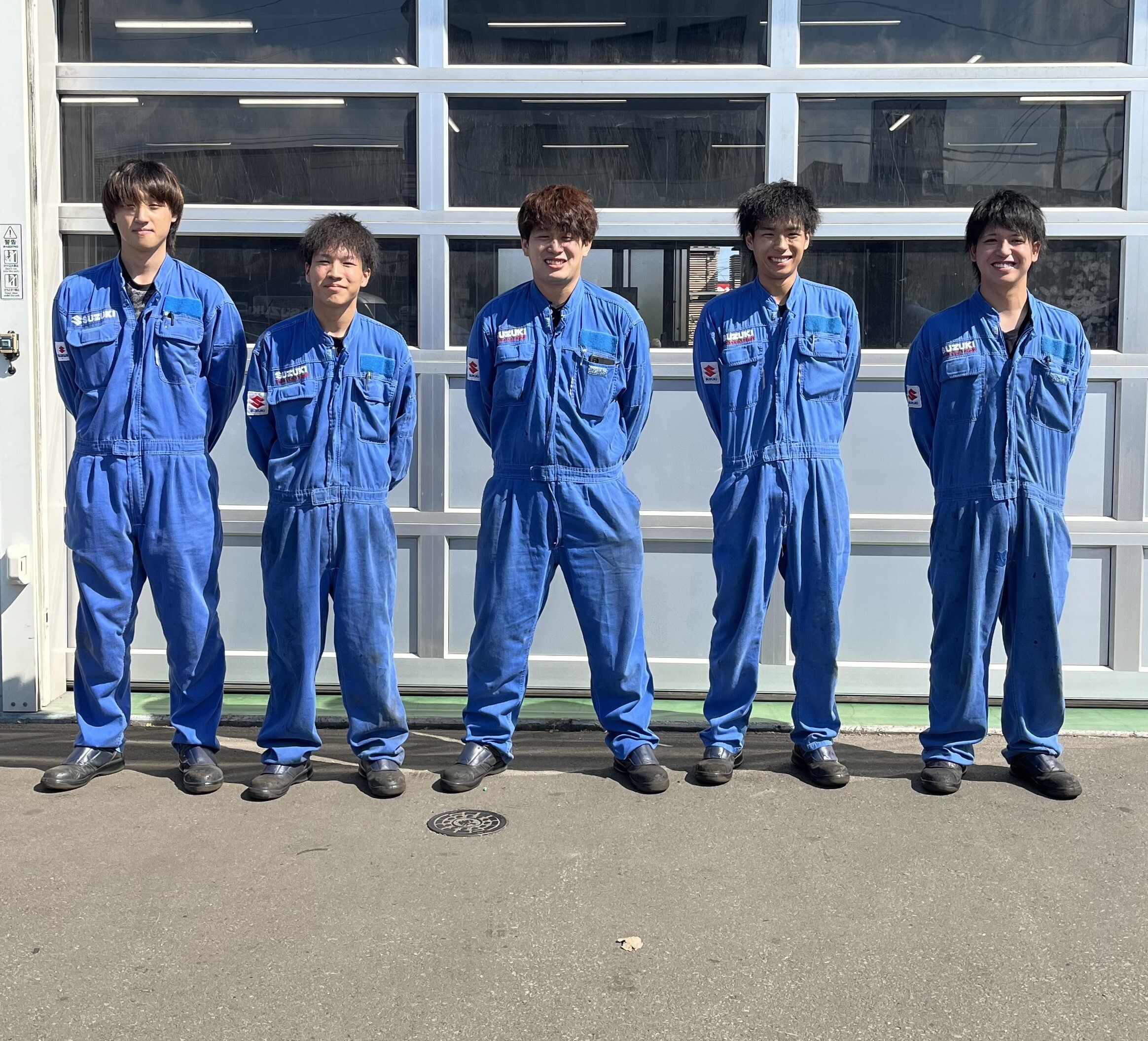 北本涼雅・蓮見洸・髙橋優介・畑中皐輝・伊井文哉