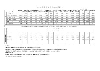 当店の点検・整備料金表はこちら