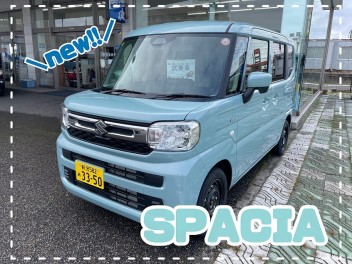 新型スペーシア試乗車来ました！！！