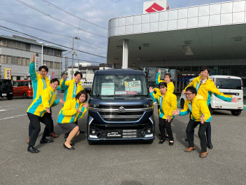 【新型スペーシアカスタム展示車登場】